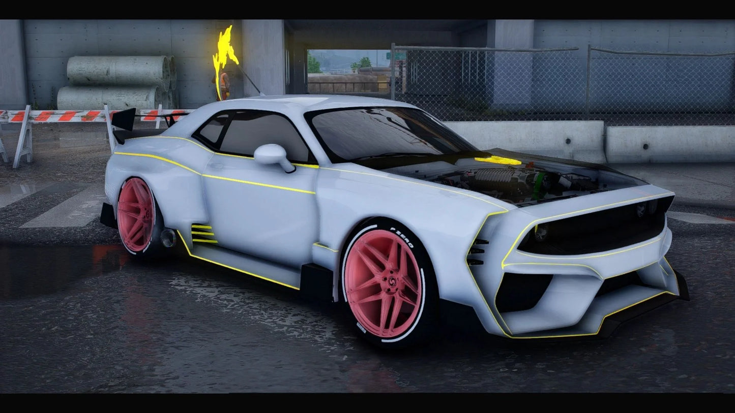 Custom Dodge Challenger SRT Demon Hycade | Tuned