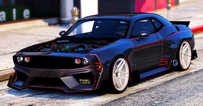 (Debadged) Custom Dodge Challenger SRT Demon Hycade | Vanz