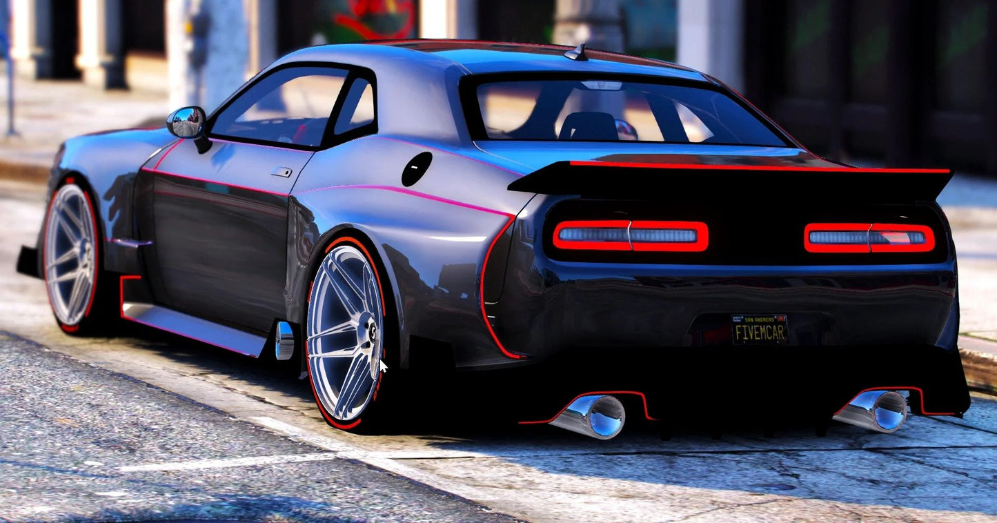(Debadged) Custom Dodge Challenger SRT Demon Hycade | Vanz