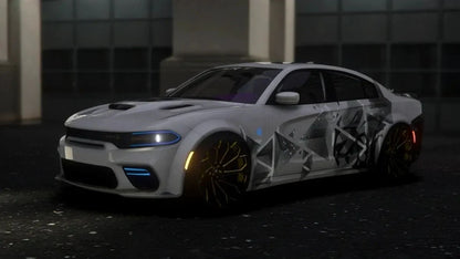 Custom Dodge Charger Hellcat Widebody on Amanis (5 Liveries) Bulletproof | Mopar Mak