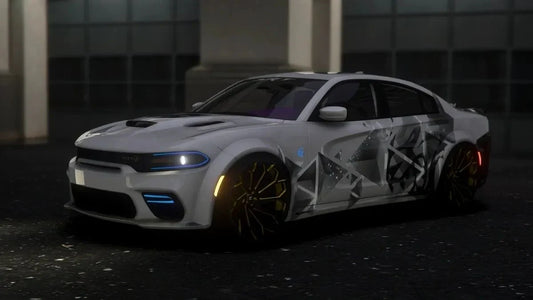 Custom Dodge Charger Hellcat Widebody on Amanis (5 Liveries) Bulletproof | Mopar Mak