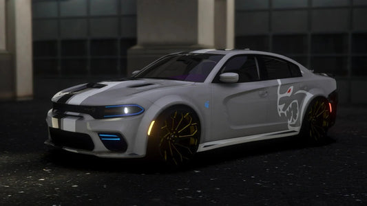 Custom Dodge Charger Hellcat Widebody on Amanis (5 Liveries) | Mopar Mak