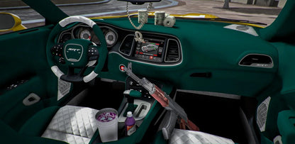 Custom Dodge Challenger SRT Hellcat Redeye With Props | Mo Dre's Customs