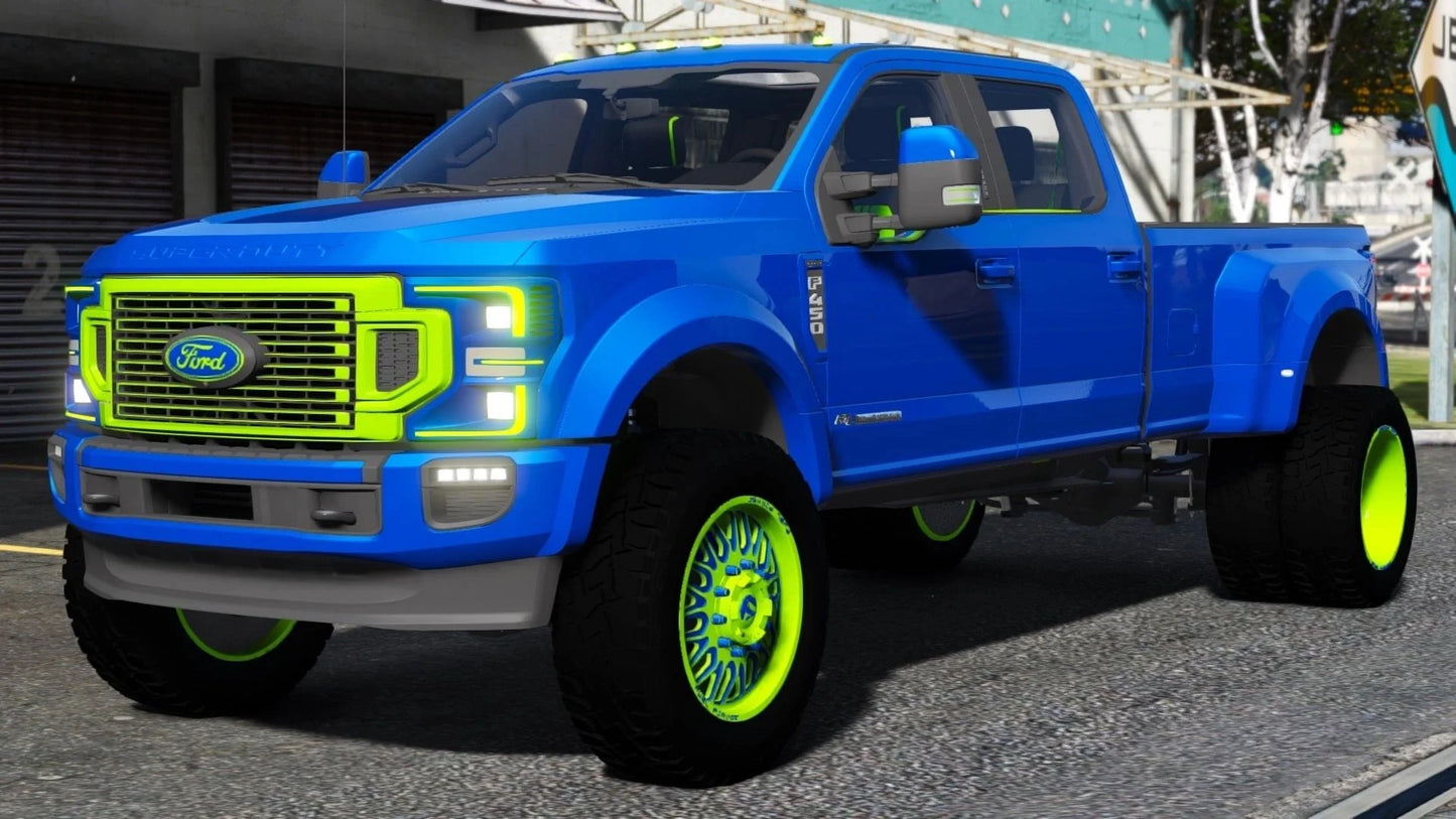 Custom Ford F450 "Gooseneck" (Seats 6 & Real Sounds) | IDK