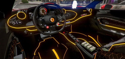 Custom Ferrari F8 Spider N-Largo (Money and Gun) | GS Omar