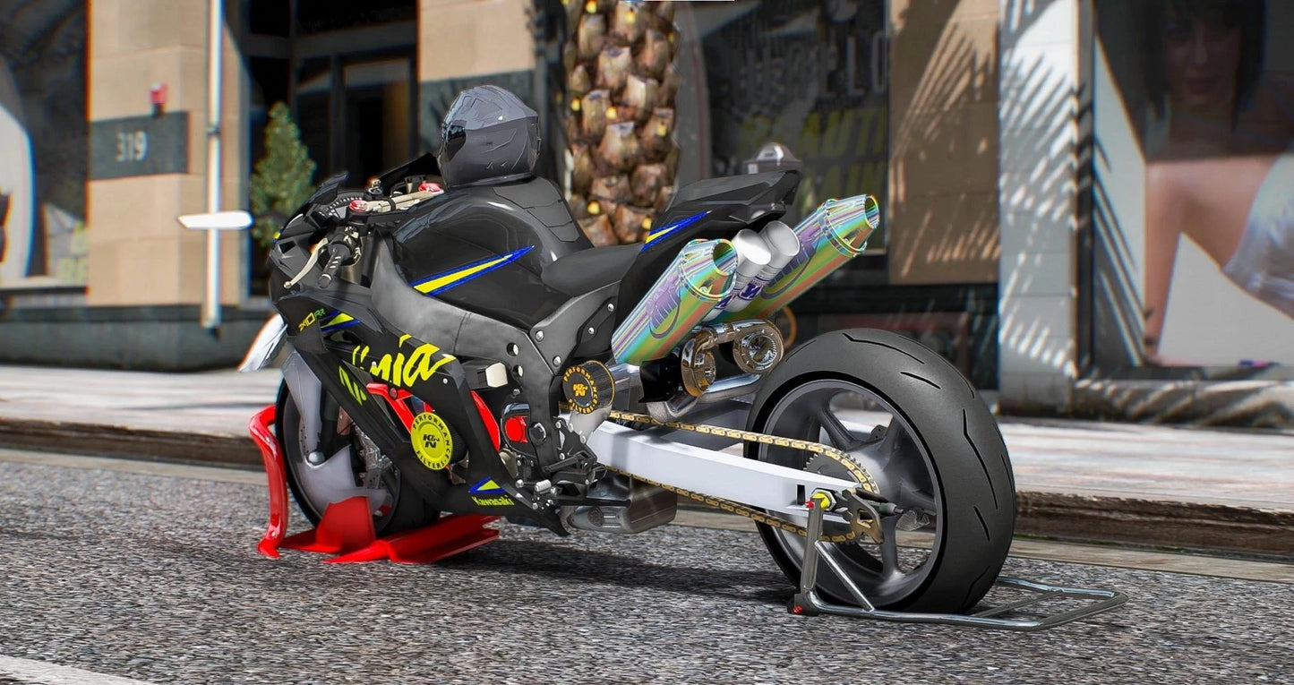 Customs Kawasaki ZX10R Twin Turbo | Xian Customs