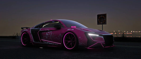 Custom Animated Audi R8 EMR Kit Suki [20+ Tuning Parts] | Port Baek