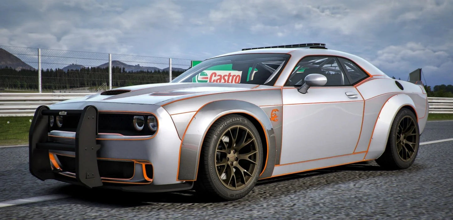 Custom Animated Dodge Challenger 426 Hellephant | Nem33ss