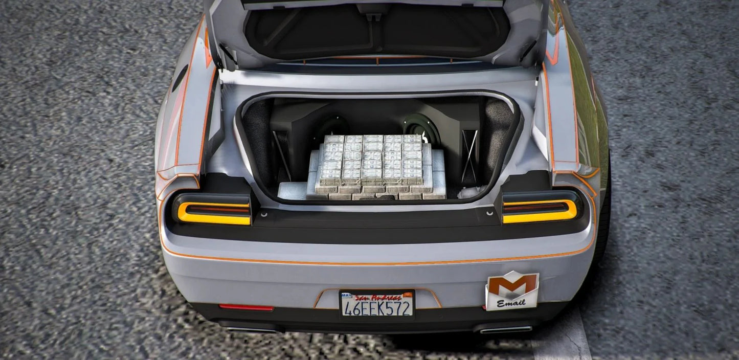 Custom Animated Dodge Challenger 426 Hellephant | Nem33ss