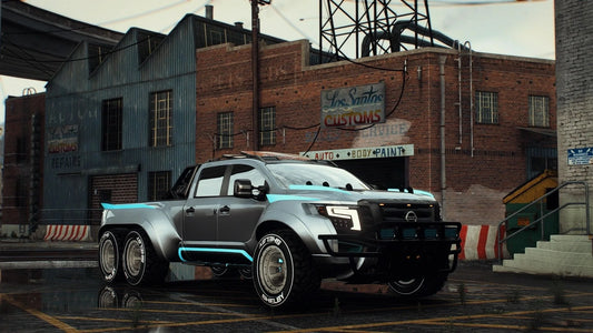 Customs Nissan Titan Widebody 6x6 | Shelby Cars