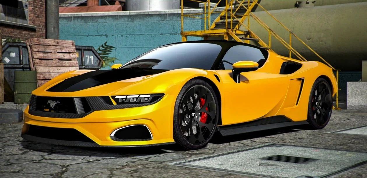 Custom Mustang "Super Stang" Concept | 4K Customs