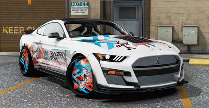 Custom Zero Two Mustang On Neon Rims With Rolls Royce Doors | RTG Customs