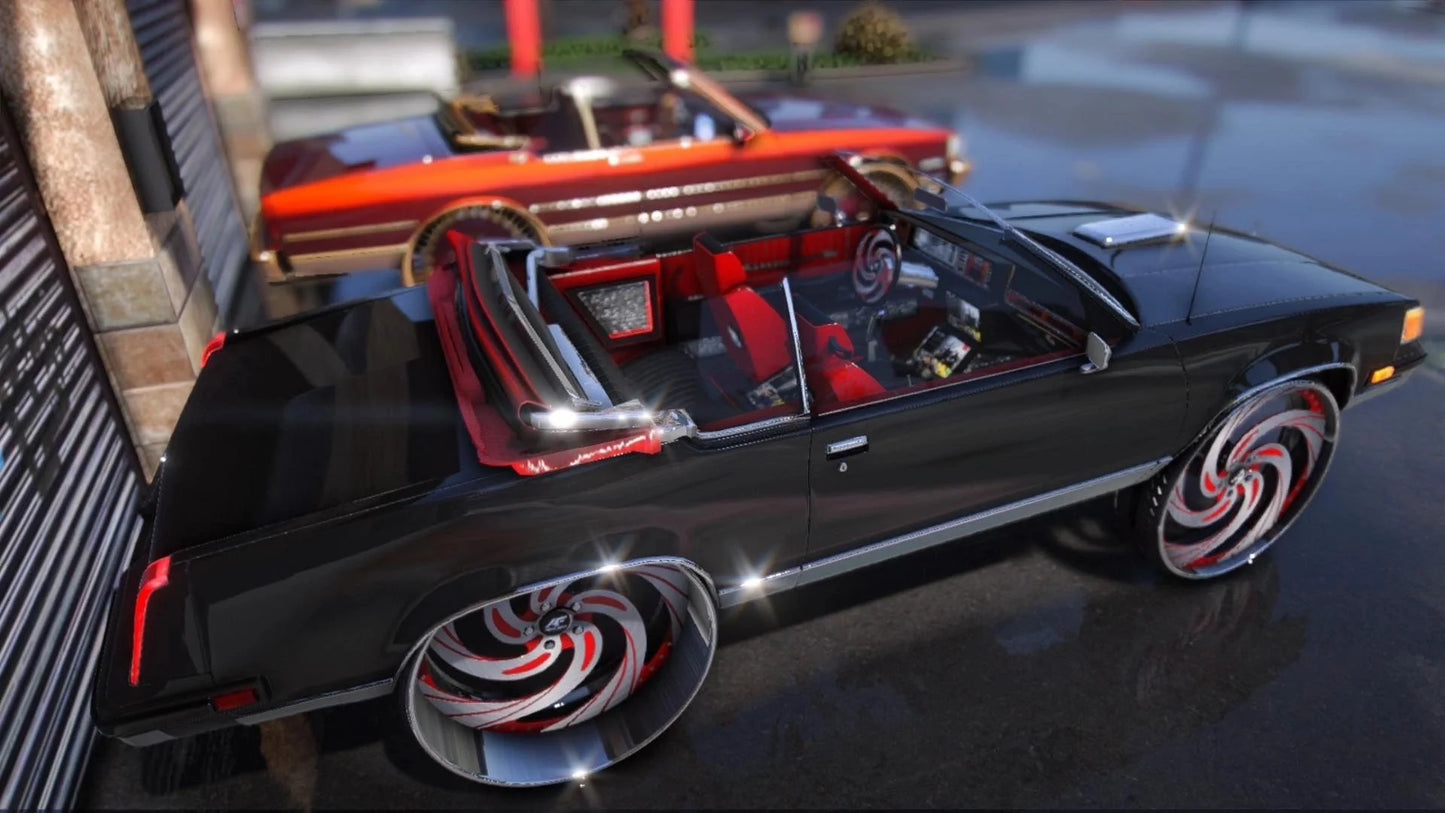 Cutlass Drop Top On Amani Forged | PNUT Customs