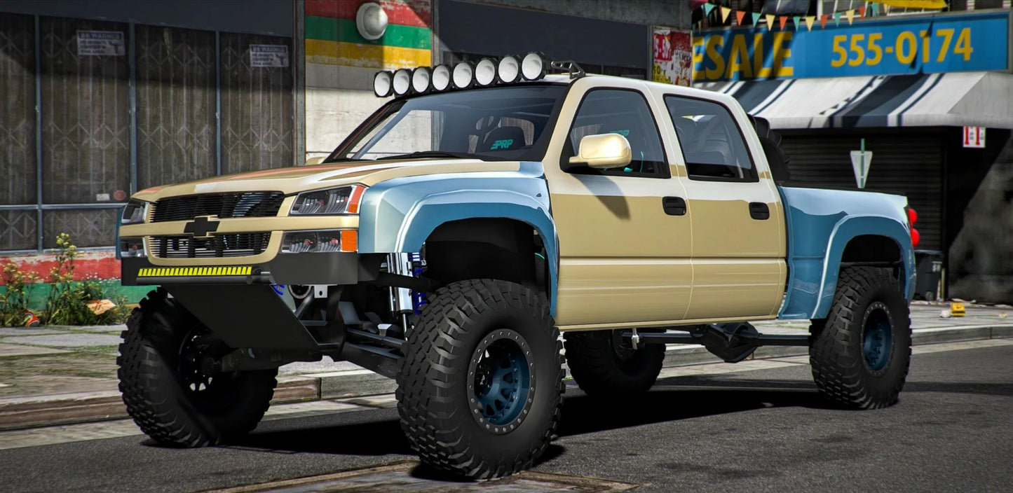 Cateye Chevy Silverado Pre Runner Custom | Swuey