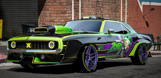 ‎Chevrolet Camaro Drag Zoro [45+ Tuning Parts] [Dinamic Lights] | Port Baek