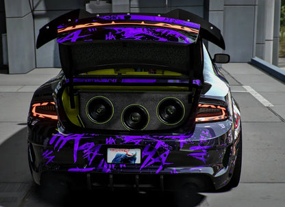 Dodge Charger Hellcat Widebody Joker Wrap [6 Seater Slider] | Tony´s Custom