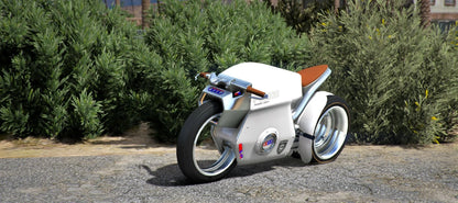 Audi Concept Police Motorcycle [Dinamic Lights] | HFM