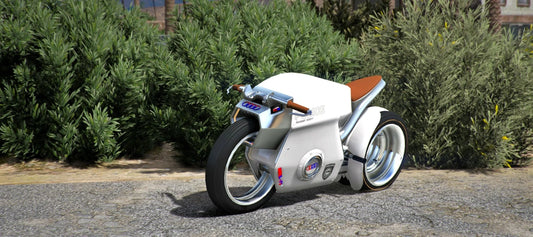 Audi Concept Police Motorcycle [Dinamic Lights] | HFM