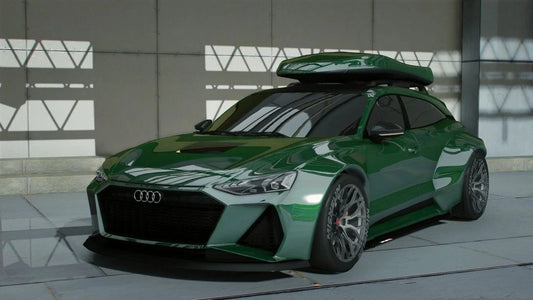 Audi E-TRON Widebody Custom Wagon & Custom Engine | Lemon