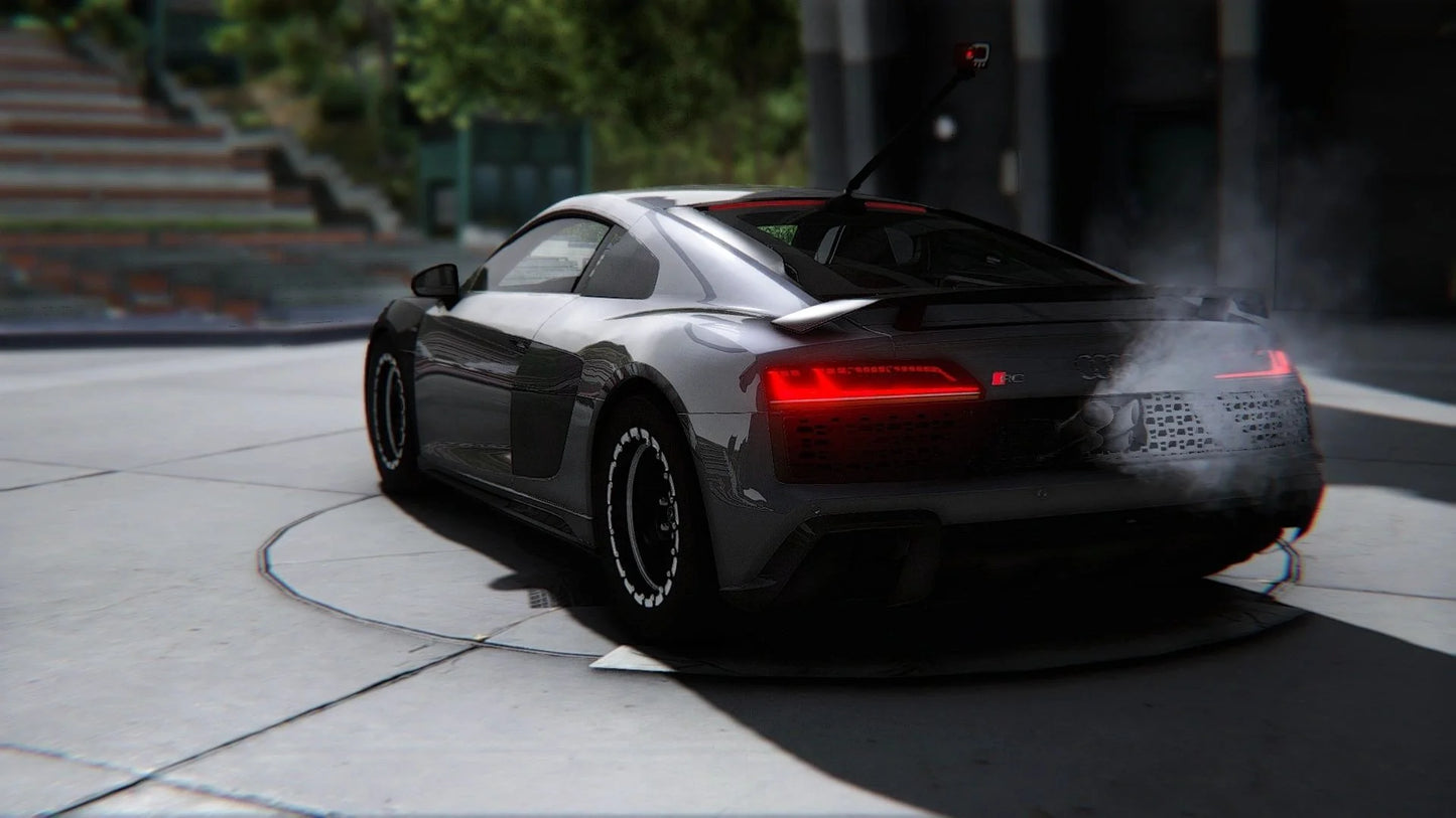Audi R8 Twin Turbo Drag Customs (Animated Windows | Twin Builds