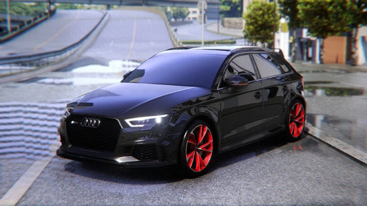 Audi RS3 Hatchback Revo (Animation Roof) 40+ Tuning Parts | Lemon