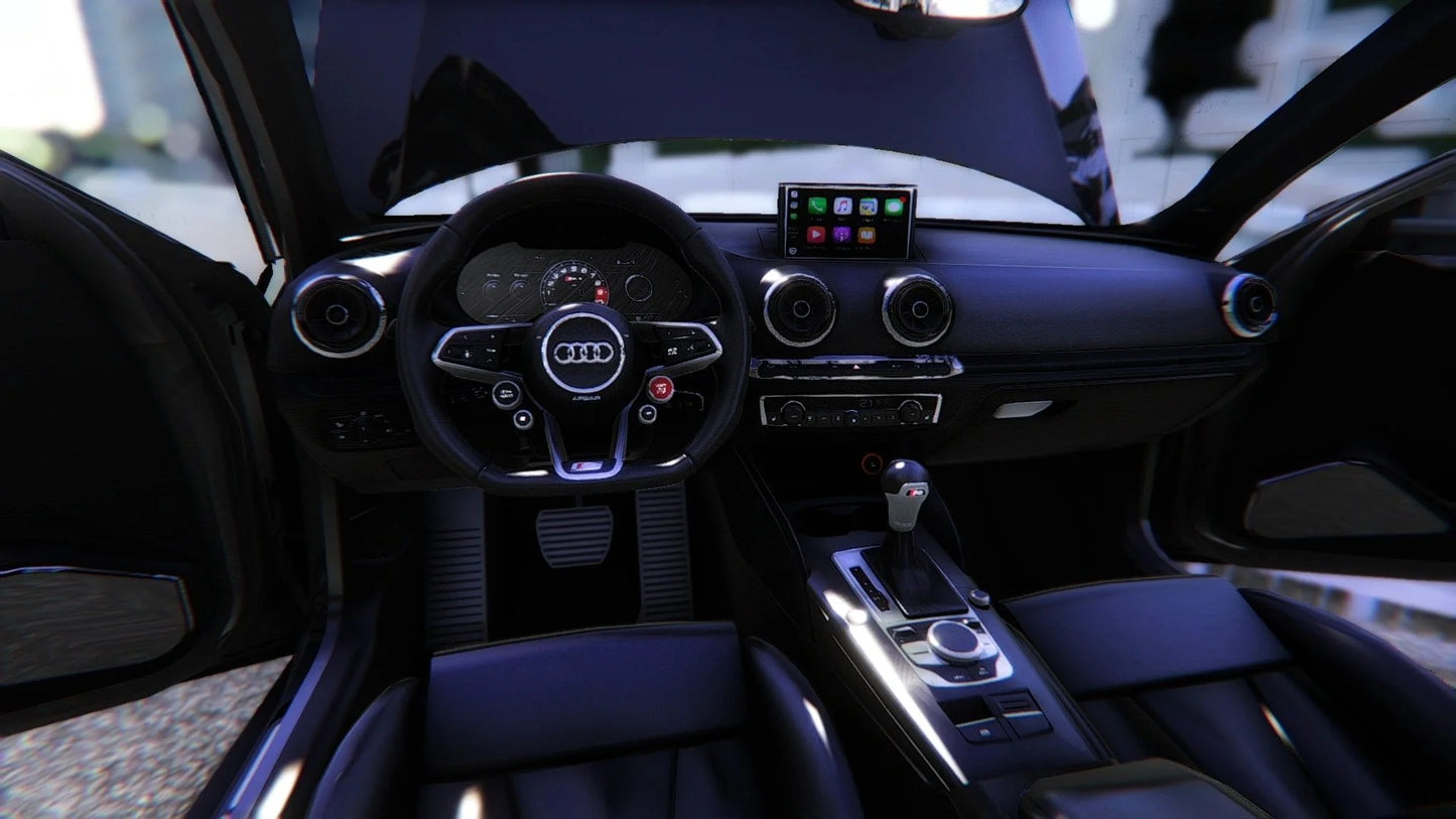 Audi RS3 Hatchback Revo (Animation Roof) 40+ Tuning Parts | Lemon