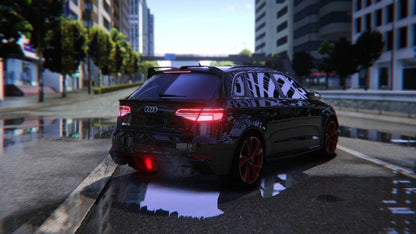 Audi RS3 Hatchback Revo (Animation Roof) 40+ Tuning Parts | Lemon
