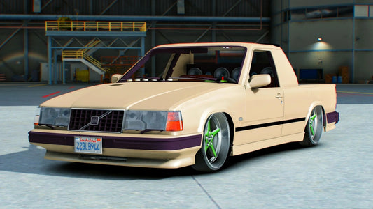 Volvo 945 Pickup Slammed | Segi