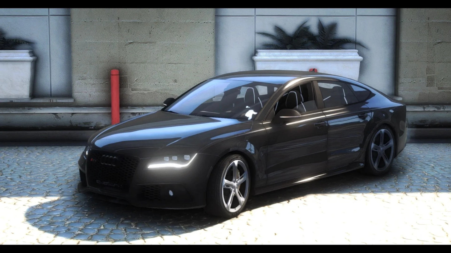 Audi RS7 Custom (Animation Window) | Mo Dre's Customs