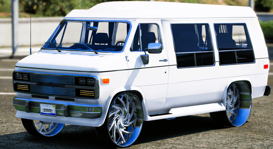 (Debadged) Chevy G20 Donk (6 Seater) | One Deep