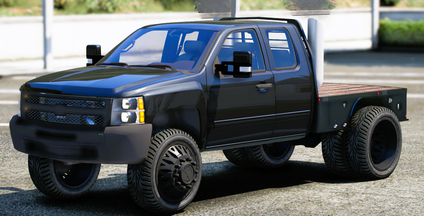 (Debadged) 2010 Ford Flatbed Ironbound | RR Cars