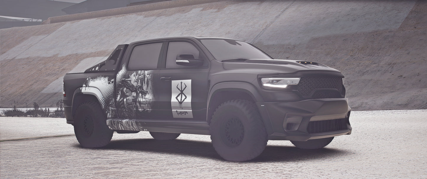 (Debadged) Dodge Ram TRX Hellram (11 Liveries) | Hayes