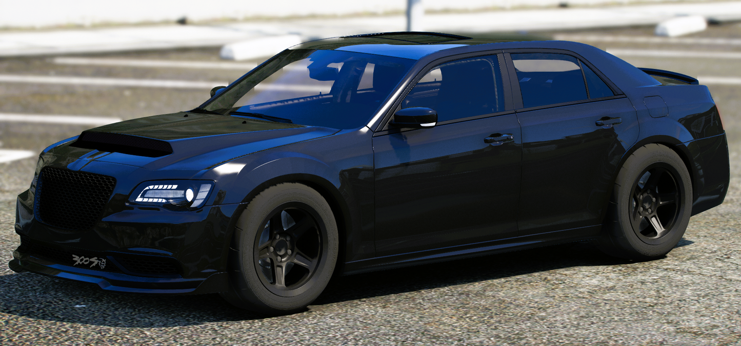 (Debadged) 2021 Chrysler 300s Demon V3 | Mykes Customs