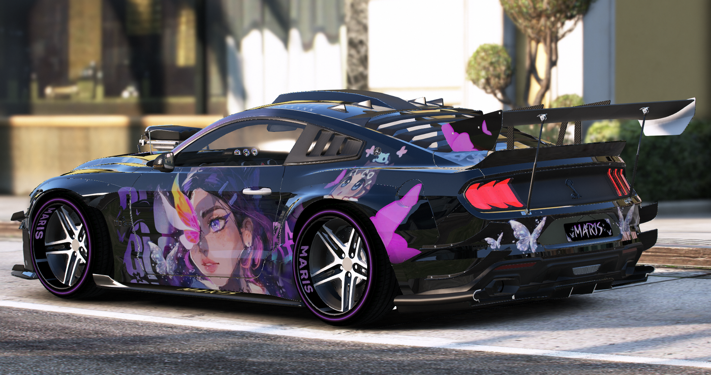 (Debadged) Ford Mustang Maris Valorant | NRGY Cstm