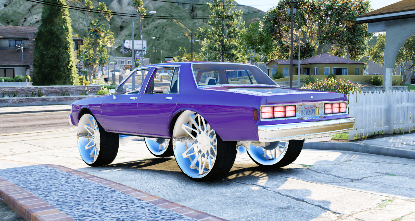 (Debadged) Chevy Caprise HellcatBox Donk 6 Seater Slider (Bulletproof) | A1 Customs | Tuned