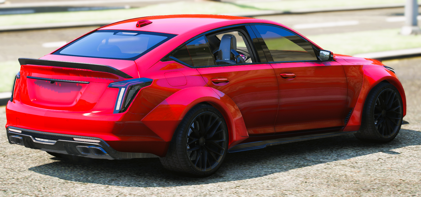 (Debadged) Cadillac CT5 Beast Edition 6 Seater Slider | A1 Customs