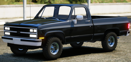 (Debadged) Chevrolet C/K 1989 Blackline Classic | Cades