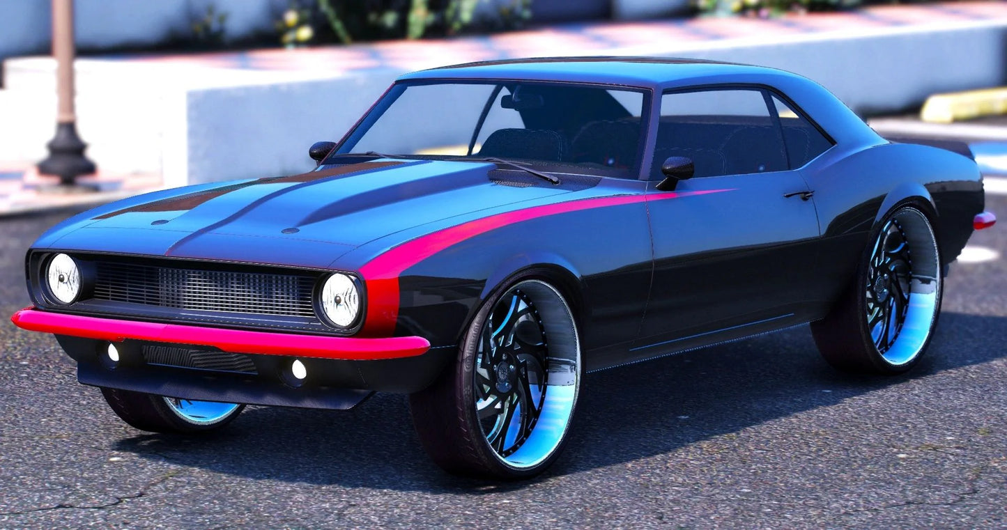 (Debadged) 1968 Camaro on Squat Yards | Trill