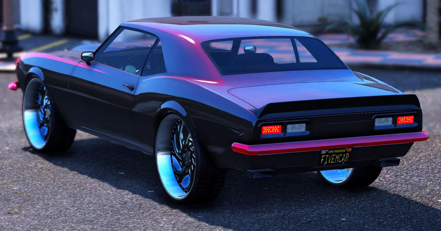 (Debadged) 1968 Camaro on Squat Yards | Trill