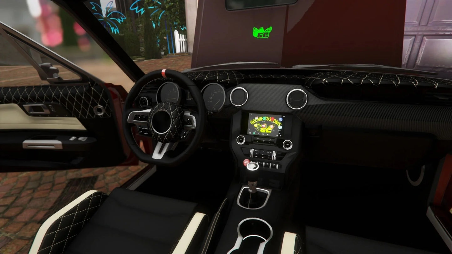 (Debadged) 1969 Ford Mustang Cobra Slider Modern Interior Swap | Goonie