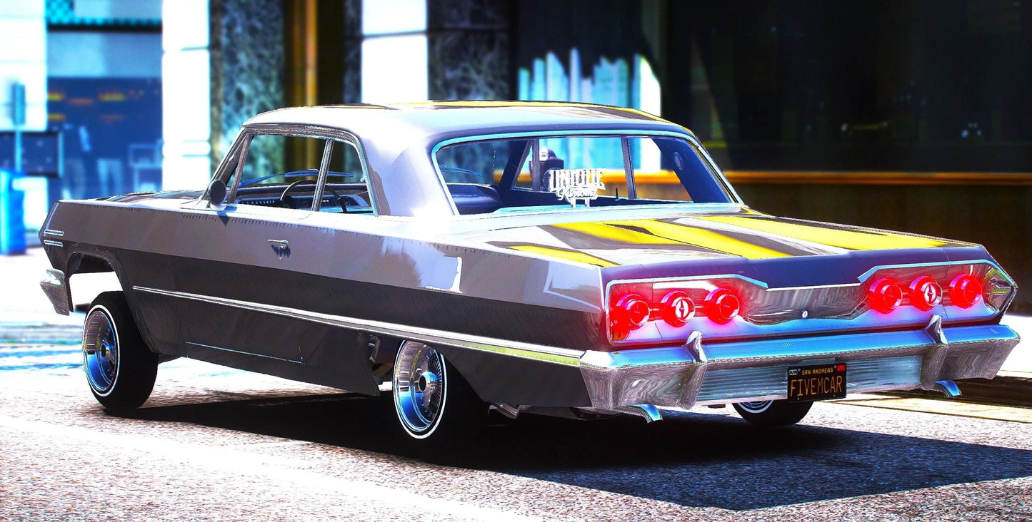 (Debadged) 1963 Impala SS Lowrider | Unique Customs
