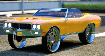 (Debadged) 1972 Buick Skylark Vert Swapped Donk | GZ Customs
