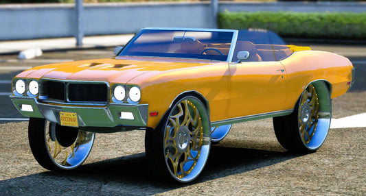 (Debadged) 1972 Buick Skylark Vert Swapped Donk | GZ Customs