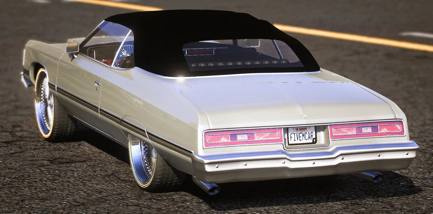 (Debadged) 1974 Chevrolet Caprice [Animation Roof] | Flexx Gordon