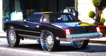 (Debadged) 1977 Chevy Monte Carlo On Artis Forged | PNUT Customs