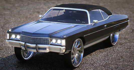 (Debadged) 1971 Chevrolet Impala on Amani Forged | GWS