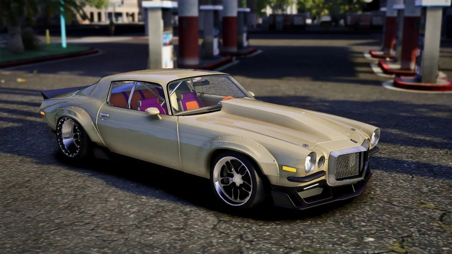 (Debadged) 1971 Chevrolet Z28 Widebody Twin Turbo | GC