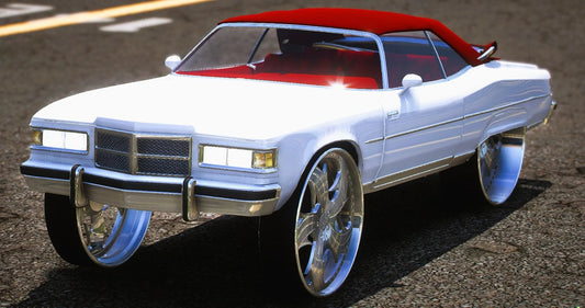 (Debadged) 1975 Pontiac Grandville On Corleone | PNUT Customs