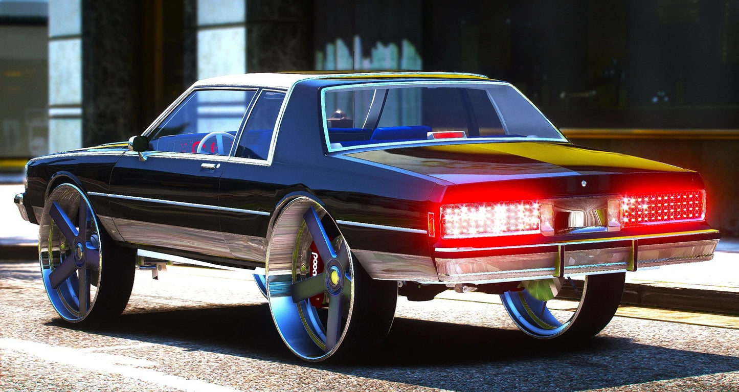 (Debadged) 1986 Chevy Caprice Landau On Forgis | Pnut Customs