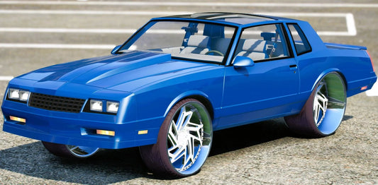 (Debadged) 1986 Chevrolet Monte Carlo SS T/Tops Corleone Forged | DDC Cars